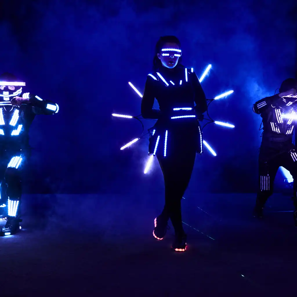 LED Light Dancers Show - Image 3