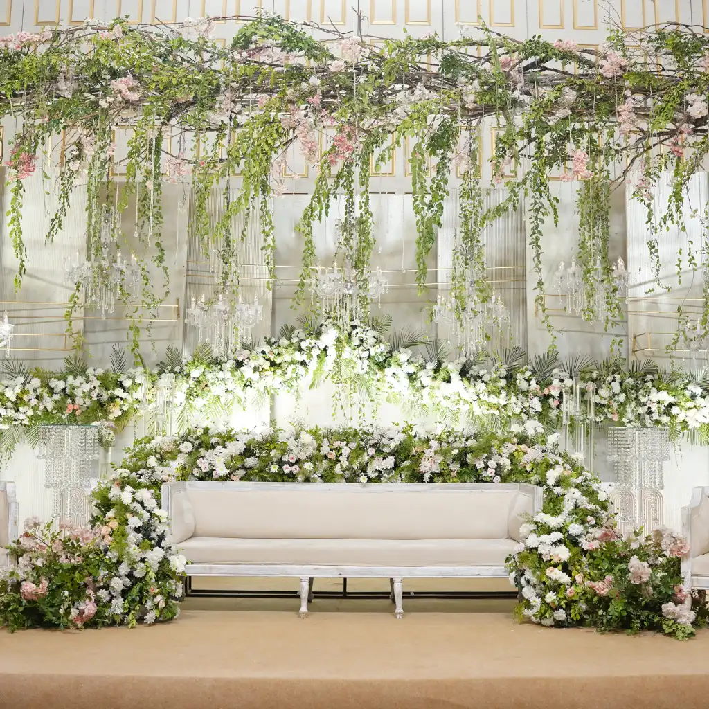 Floral Decoration Setup