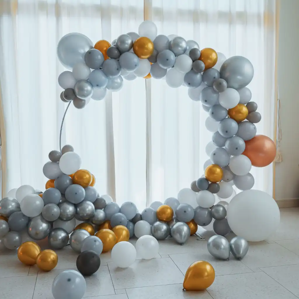 Ring Balloon Decoration Setup