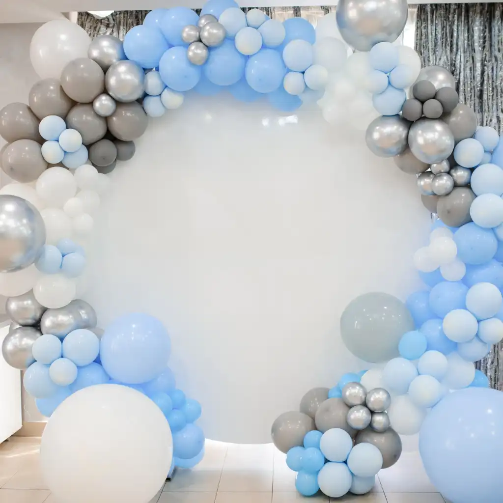 Ring Balloon Decoration Setup - Image 2